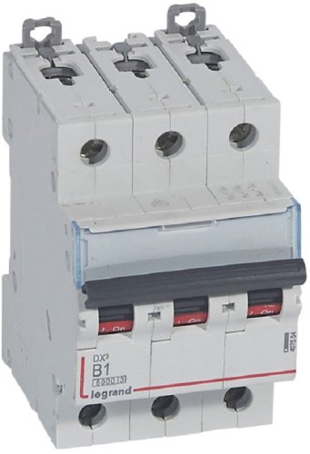 Выключатель автоматический Legrand DX3-E 6000 3п 1А B 10кА картинка